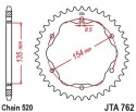 JT ZĘBATKA TYLNA ALUMINIOWA 4574 43 DUCATI 939 SUPER SPORT '17-'20, 950 SUPER SPORT '21-'23, 955 PANIGALE V2 / BAYLISS '20-'24 (