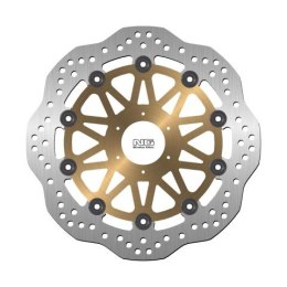NG TARCZA HAMULCOWA PRZÓD HONDA CBR600 '95-98, CBR900/929 '93-97 (296X58X4MM) (6X6,5MM) WAVE PŁYWAJĄCA (ZŁOTY ŚRODEK)