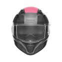 NOX KASK INTEGRALNY (FULL FACE) Z BLENDĄ N402 MENTOR KOLOR CZARNY/RÓŻOWY ROZMIAR L