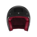 NOX KASK OTWARTY JET N243 SOLID KOLOR CZARNY POŁYSK ROZMIAR XXL