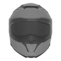 NOX KASK SZCZĘKOWY (FLIP-UP) Z BLENDĄ N967 SOLID KOLOR SZARY POŁYSK ROZMIAR S (PINLOCK DO TEGO MODELU - FILMPINLOCK30DKS166)