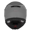 NOX KASK SZCZĘKOWY (FLIP-UP) Z BLENDĄ N967 SOLID KOLOR SZARY POŁYSK ROZMIAR S (PINLOCK DO TEGO MODELU - FILMPINLOCK30DKS166)