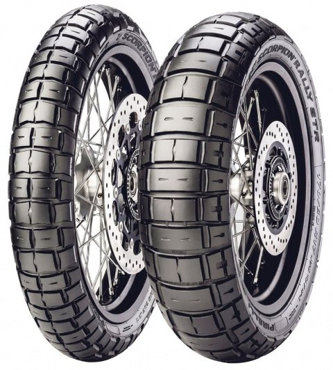 PIRELLI OPONA 130/80R17 SCORPION RALLY STR 65V TL M/C M+S TYŁ DOT 01/2026