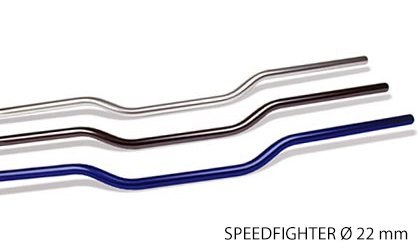 TRW ZF KIEROWNICA STALOWA 22MM SPEEDFIGHTER KOLOR SATYNA