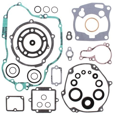 WINDEROSA (VERTEX) KOMPLET USZCZELEK Z USZCZELNIACZAMI SILNIKOWYMI KAWASAKI KX125 '92-'93 (KX 125)