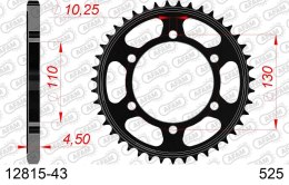 AFAM 2026/04 ZĘBATKA TYLNA 4385 43 SUZUKI GSXR 600 '11-'19, YAMAHA MT-07 '14-'22, XSR700 '16-'22 (JTR1876.43) (ŁAŃC. 525)