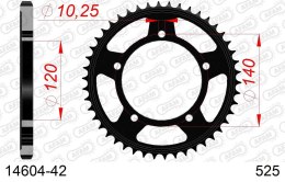 AFAM 2026/04 ZĘBATKA TYLNA 4398 42 SUZUKI GSR 750 '11-'19, GSXR 750 '00-'03, DL 1000 '15-'16, GSX 750S '15-'16 (JTR1792.42) (ŁAŃ