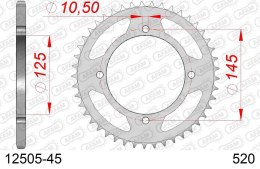 AFAM 2026/04 ZĘBATKA TYLNA 857 45 YAMAHA XT 600E '90-03, XT 660Z TENERE '91-00 (JTR857.45) (ŁAŃC. 520)