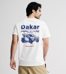 DIVERSE EXTREME TEAM - DAKAR RALLY KOSZULKA DKR CAR OFF WHITE KOLOR BIAŁY ROZMIAR XL