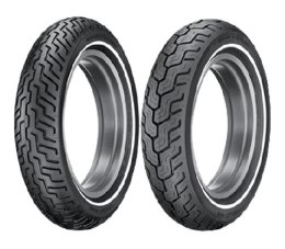 DUNLOP OPONA MT90B16 D402 72H TL PRZÓD SW WĄSKI BIAŁY PAS HARLEY-DAVIDSON DOT 39/2023