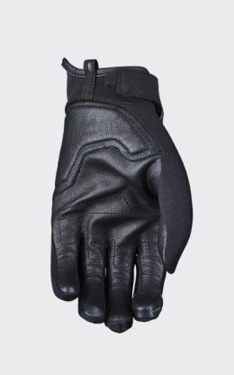 FIVE GLOVES RĘKAWICE SKÓRZANO-TEKSTYLNE DAMSKIE FLOW WOMAN KOLOR CZARNY ROZMIAR 7 (M)