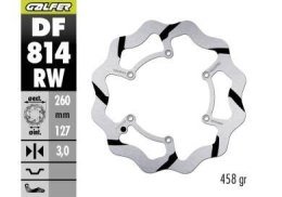 GALFER TARCZA HAMULCOWA PRZÓD BETA RR 250/300/350 '12-, RR 390/400/430/450/450/498 '14-, XTRAINER 250/300 '15- WAVE FIXED (260X1