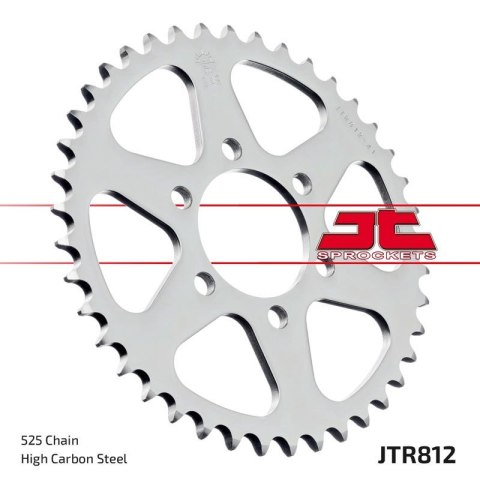 JT ZĘBATKA TYLNA 812 41 SUZUKI GT 250 '73-77, TS 250 '73-75 (81241JT) (ŁAŃC. 525)