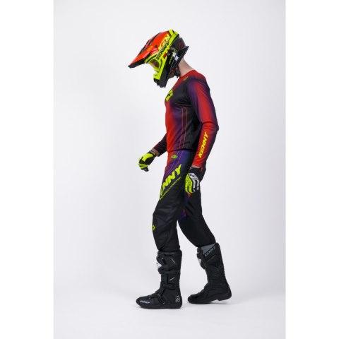 KENNY RACING SPODNIE CROSS/ENDURO TRACK FOCUS RED KOLOR CZERWONY ROZMIAR XXL (38)