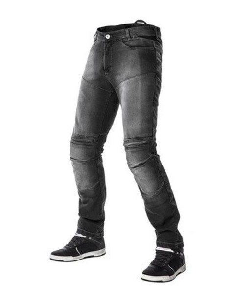 MODEKA SPODNIE JEANSY MOTOCYKLOWE CITY NOMAD MAX EVO KOLOR CZARNY ROZMIAR 3XL