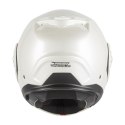 NOX PREMIUM KASK SZCZĘKOWY FLIP-BACK (SZCZĘKA DO TYŁU) Z BLENDĄ SPINNER KOLOR BIAŁY POŁYSK ROZMIAR XXL