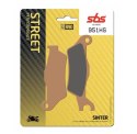 SBS KLOCKI HAMULCOWE KH715 STREET PERFORMANCE (EXCEL) SINTER KOLOR ZŁOTY PASUJE DO: SUZUKI GSX-S 125 18-25, GSXR 125 R 18-24, GS