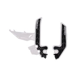 ACERBIS OSŁONY RAMY X-GRIP KTM SX 85 '25-'26, GAS GAS MC 85 '25-'26 KOLOR BIAŁY / CZARNY
