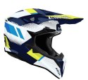 AIROH KASK CROSS / ENDURO / ATV / QUAD WRAAAP VISION KOLOR ŻÓŁTY FLUO/NIEBIESKI/BIAŁY ROZMIAR S