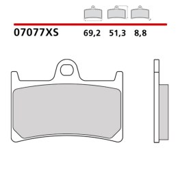 BREMBO 2026/05 KLOCKI HAMULCOWE KH252 / KH380 SCOOTER SINTER XS (SPIEK METALICZNY) PRZÓD/TYŁ (ECE R90)
