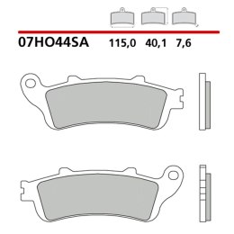 BREMBO 2026/05 KLOCKI HAMULCOWE KH261 / KH281 SINTER SA (SPIEK METALICZNY) PRZÓD (ECE R90)