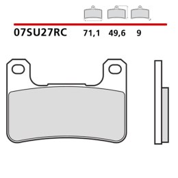 BREMBO 2026/05 KLOCKI HAMULCOWE KH379 RACING RC PRZÓD