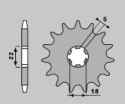 CHT WYPRZEDAŻ ZĘBATKA PRZEDNIA 423 13 KAWASAKI KX 125 '94-'08 (JTF1445.13) (A4250416150) (ŁAŃC. 520)