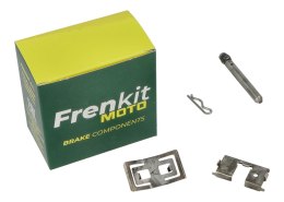 FRENKIT MOTO 2026/05 ZESTAW BLASZEK USTALAJĄCYCH, TRZPIENI I ZABEZPIECZEŃ ZACISKU HAMULCOWEGO BREMBO TYŁ BMW HP2 '04-'08, K 1200