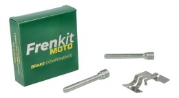 FRENKIT MOTO 2026/05 ZESTAW BLASZEK USTALAJĄCYCH, TRZPIENI I ZABEZPIECZEŃ ZACISKU HAMULCOWEGO NISSIN PRZÓD KAWASAKI Z 125 NINJA 