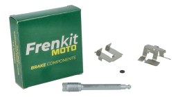 FRENKIT MOTO 2026/05 ZESTAW BLASZEK USTALAJĄCYCH, TRZPIENI I ZABEZPIECZEŃ ZACISKU HAMULCOWEGO NISSIN TYŁ HONDA CB 500 F / X '13-