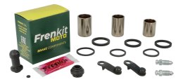 FRENKIT MOTO 2026/05 ZESTAW NAPRAWCZY ZACISKU HAMULCOWEGO (USZCZELNIENIA + TŁOCZKI) NISSIN (TŁOCZEK FI 23 / 25MM) PRZÓD HONDA CB