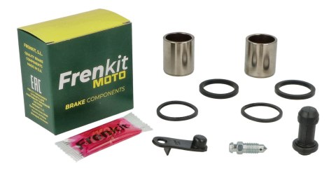 FRENKIT MOTO 2026/05 ZESTAW NAPRAWCZY ZACISKU HAMULCOWEGO (USZCZELNIENIA + TŁOCZKI) NISSIN (TŁOCZEK FI 27MM) PRZÓD HONDA CB 1000