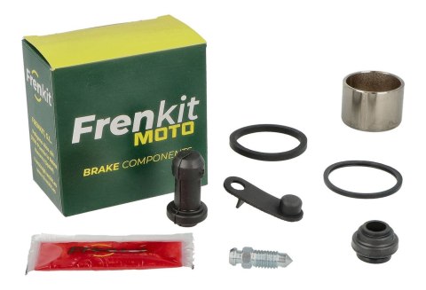 FRENKIT MOTO 2026/05 ZESTAW NAPRAWCZY ZACISKU HAMULCOWEGO (USZCZELNIENIA + TŁOCZKI) NISSIN (TŁOCZEK FI 27MM) TYŁ HONDA CR 125 / 