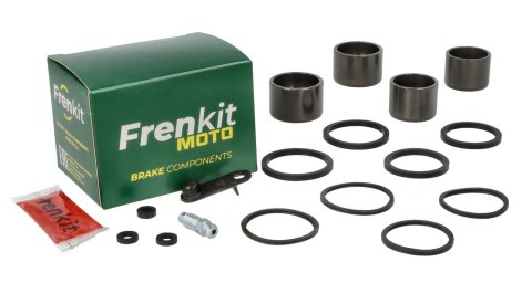 FRENKIT MOTO 2026/05 ZESTAW NAPRAWCZY ZACISKU HAMULCOWEGO (USZCZELNIENIA + TŁOCZKI) NISSIN (TŁOCZEK FI 30 / 34MM) PRZÓD HONDA CB