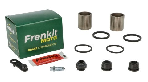 FRENKIT MOTO 2026/05 ZESTAW NAPRAWCZY ZACISKU HAMULCOWEGO (USZCZELNIENIA + TŁOCZKI) NISSIN (TŁOCZEK FI 32MM) PRZÓD HONDA CB 750 