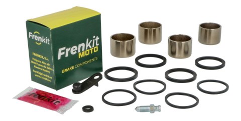 FRENKIT MOTO 2026/05 ZESTAW NAPRAWCZY ZACISKU HAMULCOWEGO (USZCZELNIENIA + TŁOCZKI) TOKICO (TŁOCZEK FI 30 / 32MM) PRZÓD HONDA CB