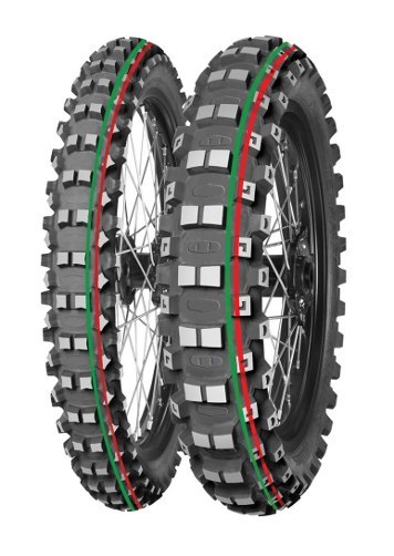 MITAS OPONA 60/100-14 TERRA FORCE-MX MH 29M (CZERWONO-ZIELONY PASEK) TT PRZÓD DOT 2026 (DOT:XJDS/XDDS) (ZAMIENNIK:70000115)