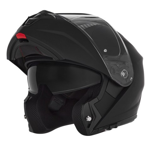 NOX KASK SZCZĘKOWY (FLIP-UP) Z BLENDĄ N968 KOLOR CZARNY MAT ROZMIAR XS