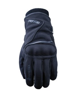 FIVE GLOVES RĘKAWICE SKÓRZANO-TEKSTYLNE STOCKHOLM GTX KOLOR CZARNY ROZMIAR 11 (XL)