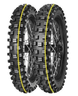 MITAS OPONA 110/90-19 TERRA FORCE-EX XT SUPER 62R TT (ŻÓŁTY PASEK) TYŁ DOT 02/2026 (460105) (zamiennik:70000285)