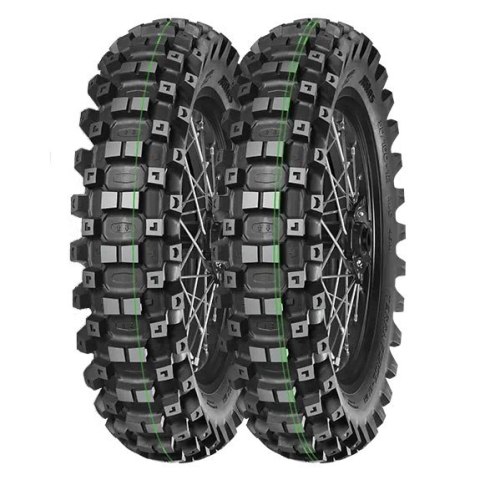MITAS OPONA 120/90-18 TERRA FORCE-EX MH SUPER LIGHT 65M TT (ZIELONY PASEK) TYŁ DOT 01/2026 (460121) (ZAMIENNIK:70000185)