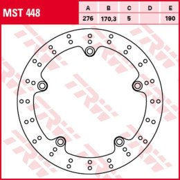 TRW ZF TARCZA HAMULCOWA TYŁ HONDA VFR 1200F '10-'16, VFR 1200X CROSSTOURER '12-, (276X170X5MM)
