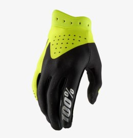 100 PROCENT RĘKAWICE CROSS/ENDURO ITRACK YOUTH BLACK/FLUO YELLOW KOLOR CZARNY/ŻÓŁTY FLUO ROZMIAR L