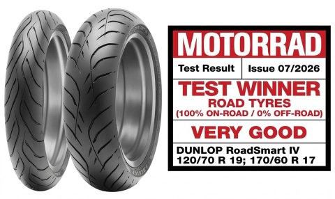 DUNLOP OPONA 190/55ZR17 SPORTMAX ROADSMART IV GT (75W) TL TYŁ DOT 47/2023