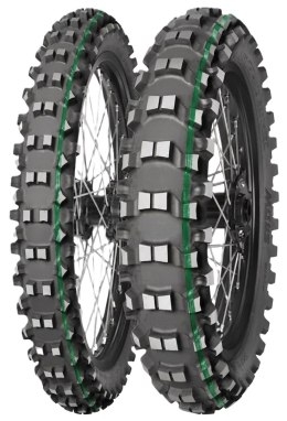 MITAS OPONA 120/90-18 TERRA FORCE-EX SM SUPER LIGHT (TECHNICAL ENDURO) (ZIELONY PASEK) 65R TT TYŁ DOT 49/2025 (460120)(ZAMIENNIK