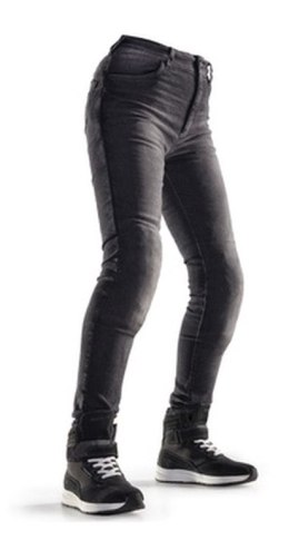 MODEKA PROMOCJA SPODNIE JEANSY MOTOCYKLOWE DAMSKIE CITY NOMAD KIM BLACK KOLOR CZARNY ROZMIAR M