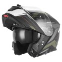 NOX KASK SZCZĘKOWY (FLIP-UP) Z BLENDĄ N967 CONQUER KOLOR POMARAŃCZOWY MAT/ZIELONY (KHAKI) ROZMIAR XXL (PINLOCK DO TEGO MODELU - 