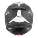 NOX KASK SZCZĘKOWY (FLIP-UP) Z BLENDĄ N967 CONQUER KOLOR POMARAŃCZOWY MAT/ZIELONY (KHAKI) ROZMIAR XXL (PINLOCK DO TEGO MODELU - 