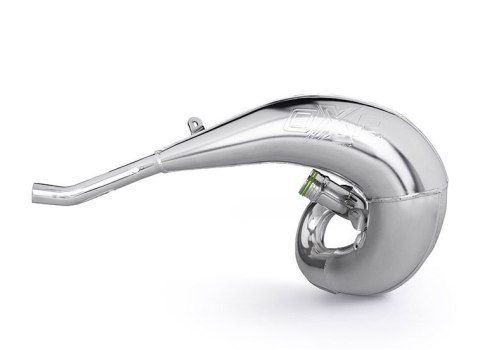 OXA FACTORY DYFUZOR (TUBA REZONANSOWA) FRONT EXHAUST PIPE CHROME TM RACING MX / EN / SMR 250 / 300 '22-'25