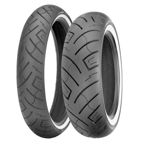 SHINKO OPONA 130/90B16 FSR777 73H TL REINF WW PRZÓD BIAŁY BOK DOT 10/2026